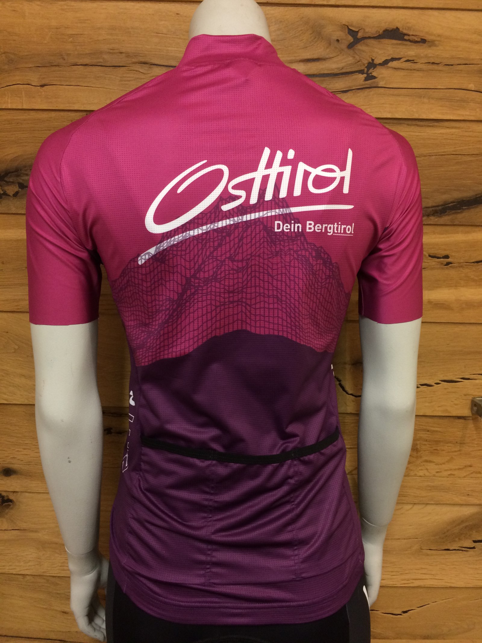 Rad Trikot Osttirol "Topografie" beere