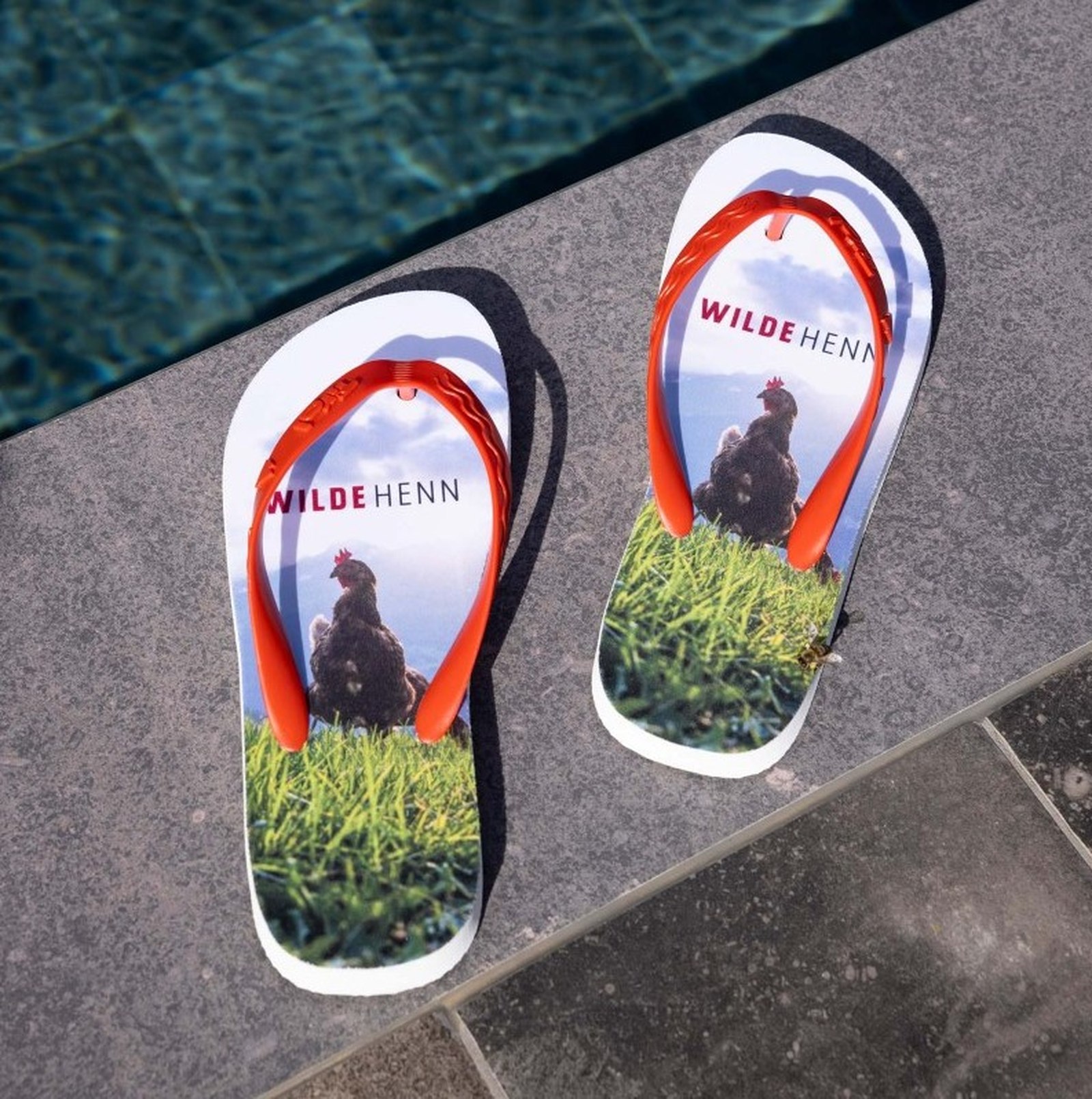 Flip-Flops "Wilde Henn"