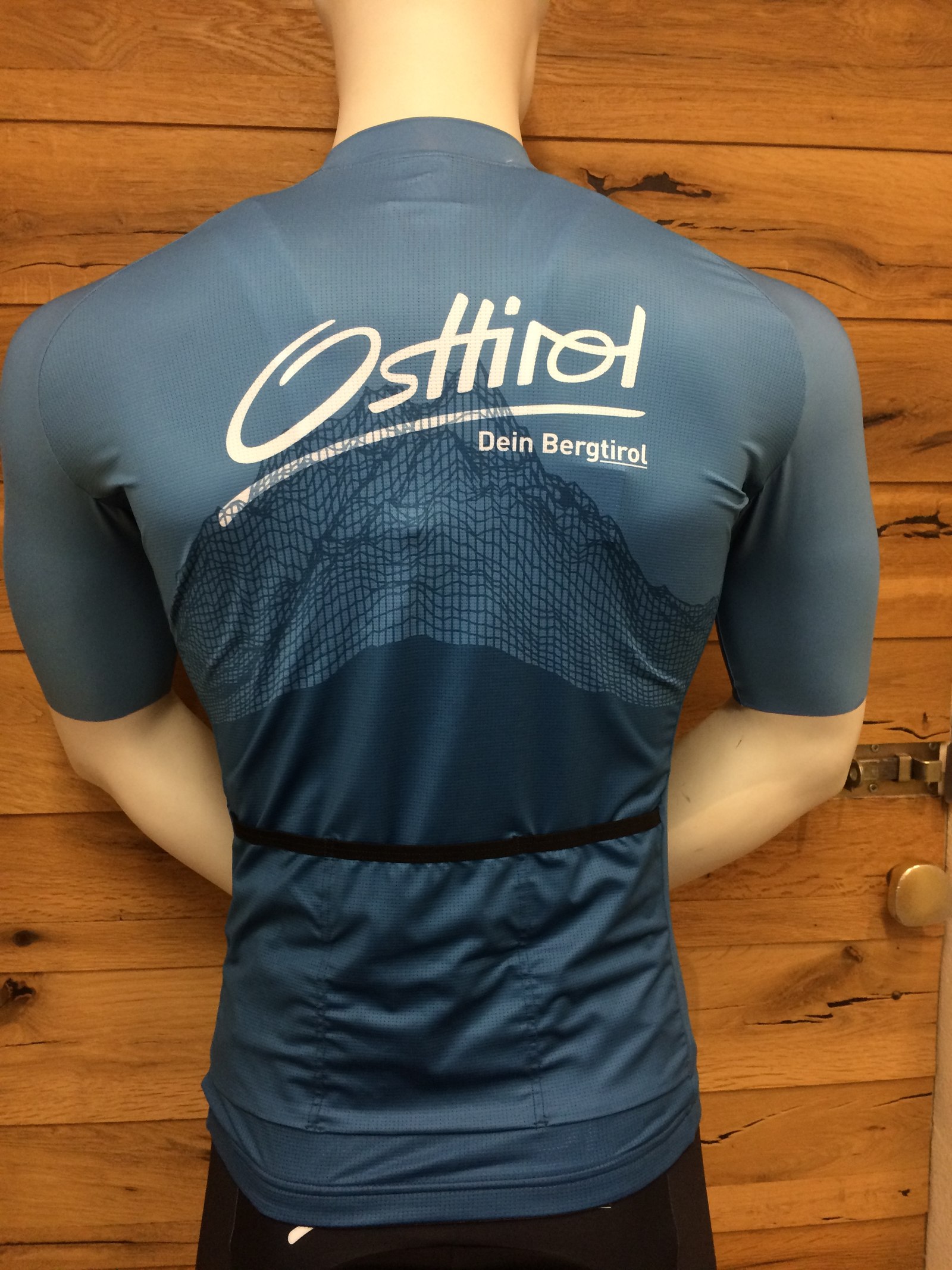 Rad Trikot Osttirol "Topografie" blau